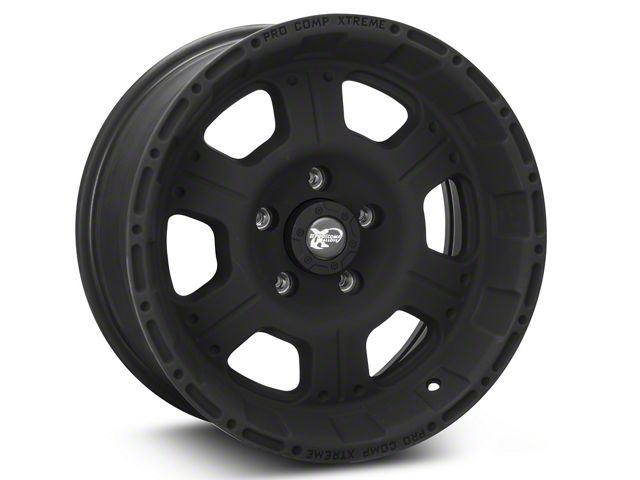 Pro Comp Wheels 89 Series Kore Matte Black Wheel; 17x8 (84-01 Jeep Cherokee XJ)