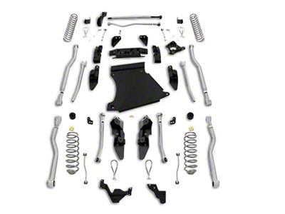 Rubicon Express 5.50-Inch Extreme-Duty 4-Link Long Arm Lift Kit (07-18 Jeep Wrangler JK 2-Door)