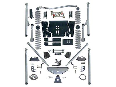 Rubicon Express 5.50-Inch Extreme-Duty Long Arm Lift Kit with Rear Tri-Link (04-06 Jeep Wrangler TJ Unlimited)