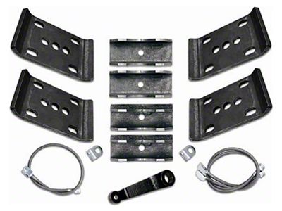 Rubicon Express Spring-Over Conversion Lift Kit for 5.50+ Inch Lift (87-95 Jeep Wrangler YJ)