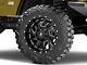 RBP 65R Glock Gloss Black with Machined Grooves Wheel; 20x10 (97-06 Jeep Wrangler TJ)