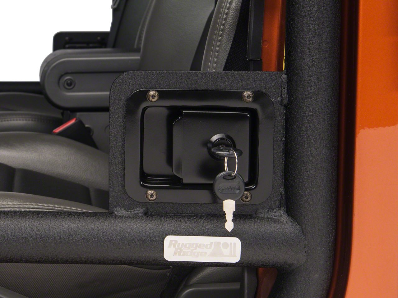 Rugged Ridge Jeep Wrangler Door Latch Set - Pair for Half and Tube Doors   (07-18 Jeep Wrangler JK)