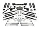 Fabtech 3-Inch Crawler Suspension Lift Kit with Shocks (07-18 Jeep Wrangler JK 4-Door)