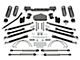 Fabtech 3-Inch Crawler Suspension Lift Kit with Shocks (07-18 Jeep Wrangler JK 2-Door)