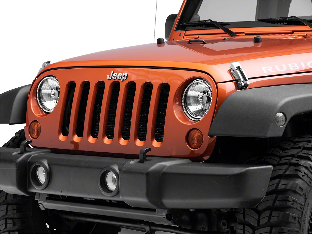 Oracle Jeep Wrangler LED Waterproof Headlight Halo Conversion Kit