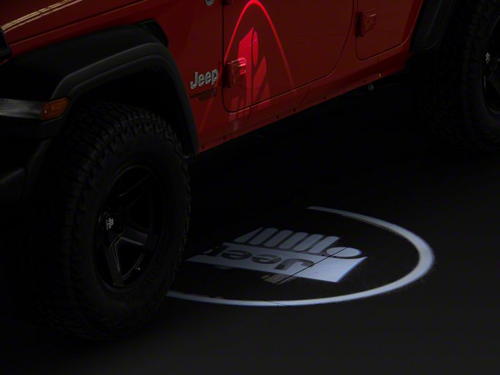 How to Install Oracle LED Door Projectors JEEP Logo (8718 Wrangler