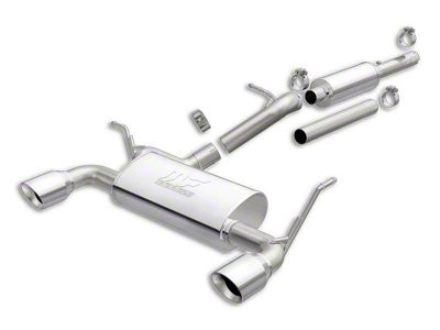 Magnaflow Street Series Cat-Back Exhaust with Polished Tips (18-23 3.6L Jeep Wrangler JL)