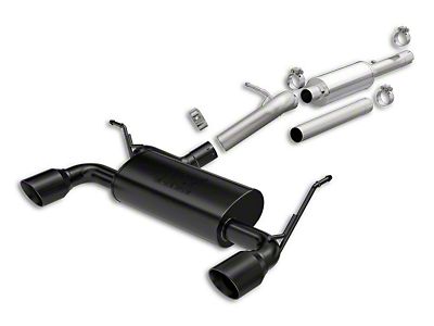 Flowmaster 717968 Stainless Steel Cat Back Exhaust System fits Jeep Wrangler Includes Muffer 