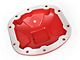 Alloy USA Dana 30 Aluminum Differential Cover; Red (03-18 Jeep Wrangler TJ & JK, Excluding Rubicon)