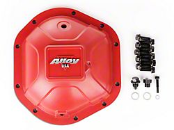 Alloy USA Dana 44 Aluminum Differential Cover; Red (87-06 Jeep Wrangler YJ & TJ)