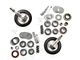 Alloy USA Dana 30 Front Axle/35 Rear Axle Ring and Pinion Gear Kit with Master Overhaul Kit; 3.73 Gear Ratio (97-06 Jeep Wrangler TJ)