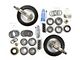 Alloy USA Dana 44 Front Axle/44 Rear Axle Ring and Pinion Gear Kit with Master Overhaul Kit; 4.56 Gear Ratio (97-06 Jeep Wrangler TJ)