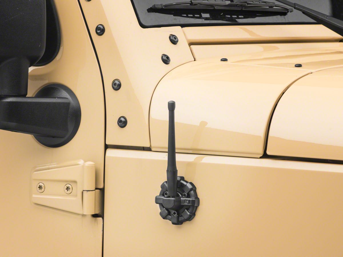 Rugged Ridge Jeep Gladiator Elite Antenna Base W 6 In Reflex