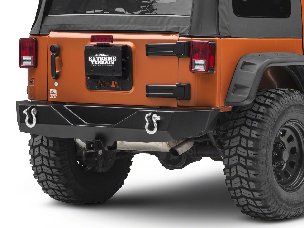 u-Box Steel EVO Spare Tire Delete Tailgate Vent-Plate Cover for Jeep W - 5