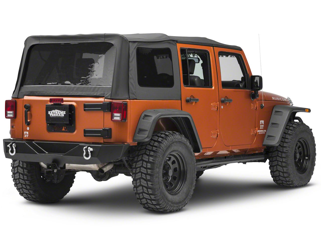 Rugged Ridge Jeep Wrangler Tire Carrier Delete Kit 11586.11 (07-18 Jeep  Wrangler JK)