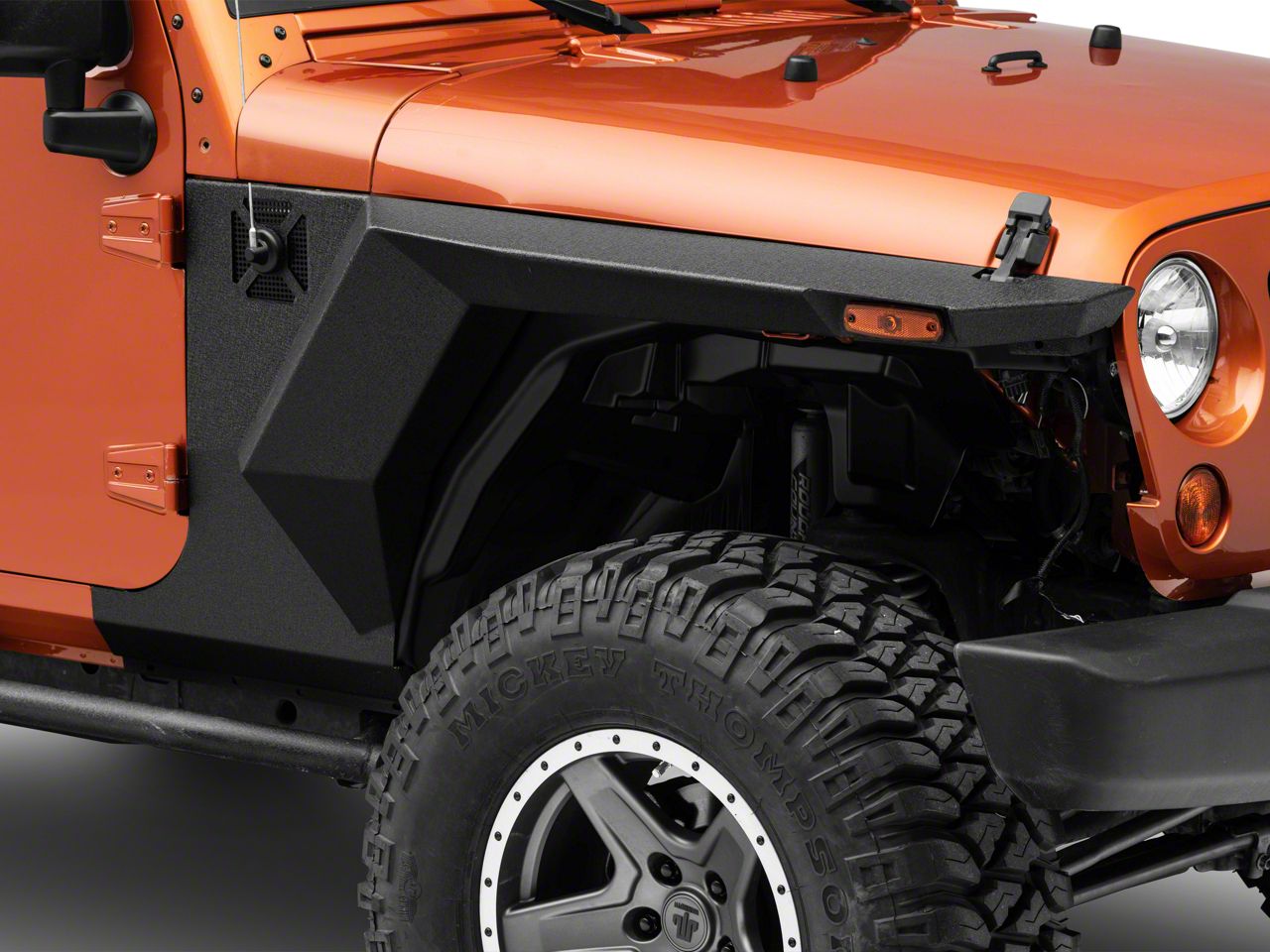 Rugged Ridge Jeep Wrangler XHD Armor Fenders & Liner Kit 11615.05 (07