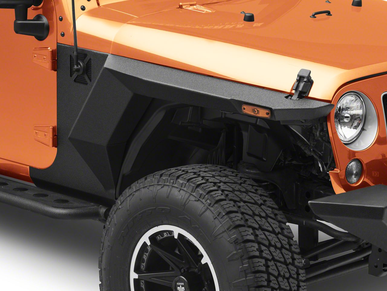 Rugged Ridge Jeep Wrangler Xhd Armor Fender And Liner Kit 1161506 07 18 Jeep Wrangler Jk 4 1592