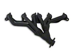 Rugged Ridge Steel Exhaust Header; Black (91-99 4.0L Jeep Wrangler YJ & TJ)