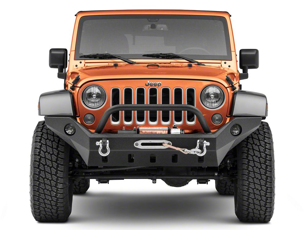Barricade Extreme HD Full Width Front Bumper (0718 Jeep Wrangler JK) Barricade Offroad