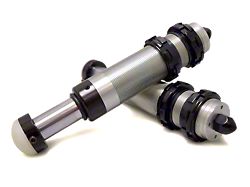 DV8 Offroad Threaded Hydraulic 2.0 Front Bump Stops with 2.50-Inch Stroke (07-23 Jeep Wrangler JK & JL)