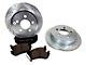 Baer Sport Drilled and Slotted Brake Rotor and Pad Kit; Rear (99-06 Jeep Wrangler TJ)