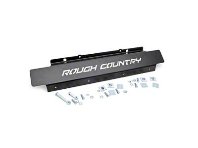 Rough Country Front Skid Plate for Factory Plastic Bumpers (07-18 Jeep Wrangler JK)
