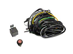 KC HiLiTES Wiring Harness with 40 AMP Relay and LED Rocker Switch 