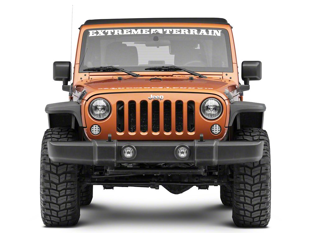Eagle Lights 8700TS Smoked Amber LED Turn Signal Lights For Jeep Wrangler JK 2007-2018 - Plug & Play