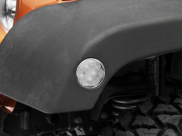 How to Install Axial Clear LED Side Marker Lights (0718 Wrangler JK