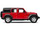 N-Fab Cab Length RKR Side Step Bars; Textured Black (18-24 Jeep Wrangler JL 4-Door)