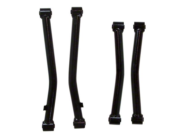 SkyJacker Heavy Duty Fixed Front and Rear Lower Control Arms for 1 to 4-Inch Lift (18-24 Jeep Wrangler JL)