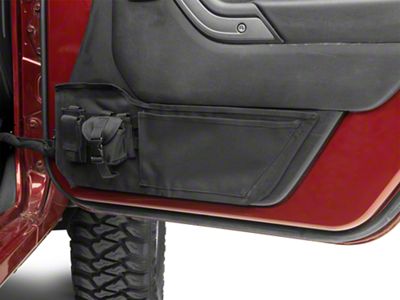 Rugged Ridge Front Door Storage Panels (11-18 Jeep Wrangler JK)