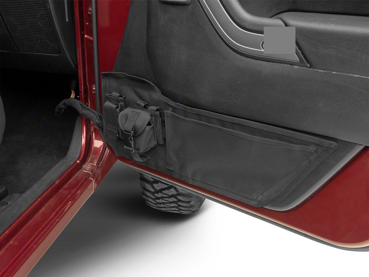 Rugged Ridge Front Door Storage Panels 11 18 Jeep Wrangler Jk