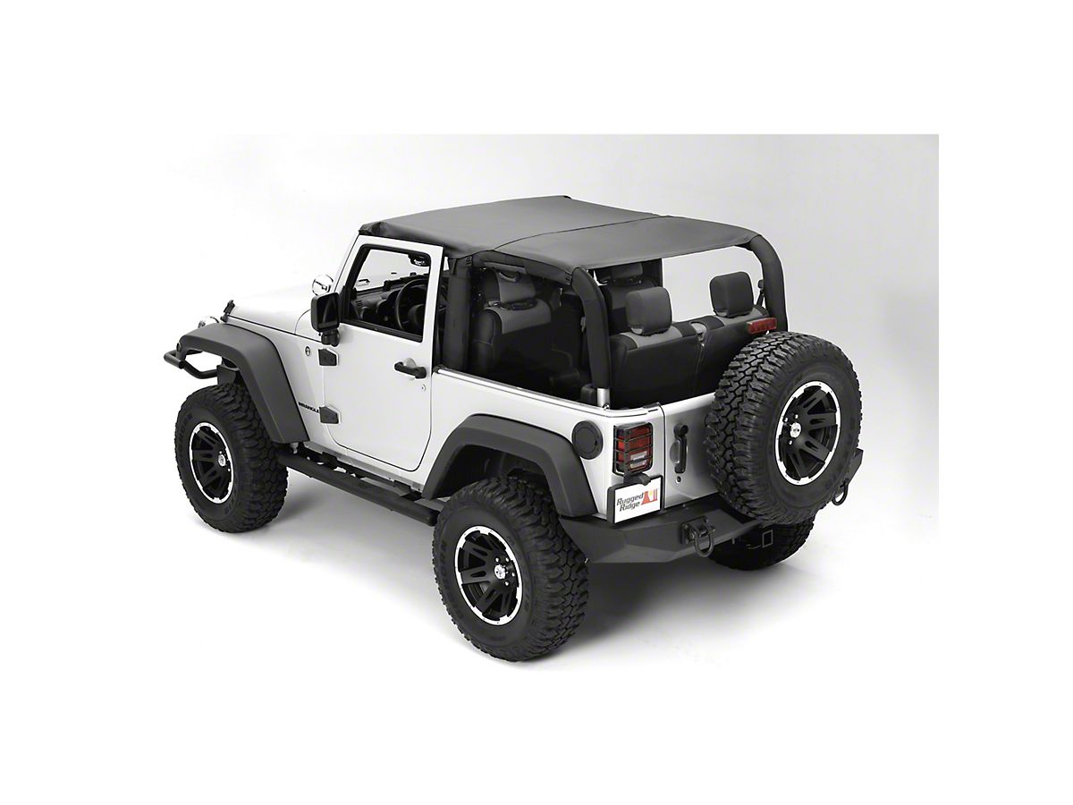 Rugged Ridge Jeep Wrangler Montana Pocket Island Topper Black