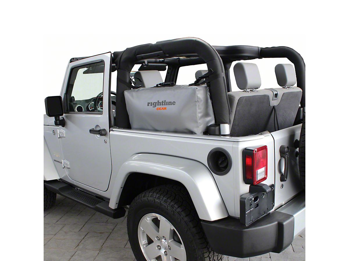 Rightline Gear Jeep Wrangler Side Storage Bag Gray 100j74 07 18