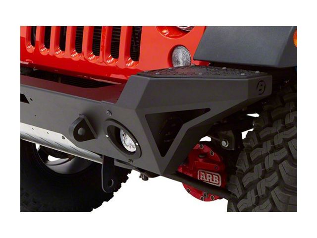 Bestop HighRock 4x4 Modular Front Bumper End Cap Kit (07-18 Jeep Wrangler JK)