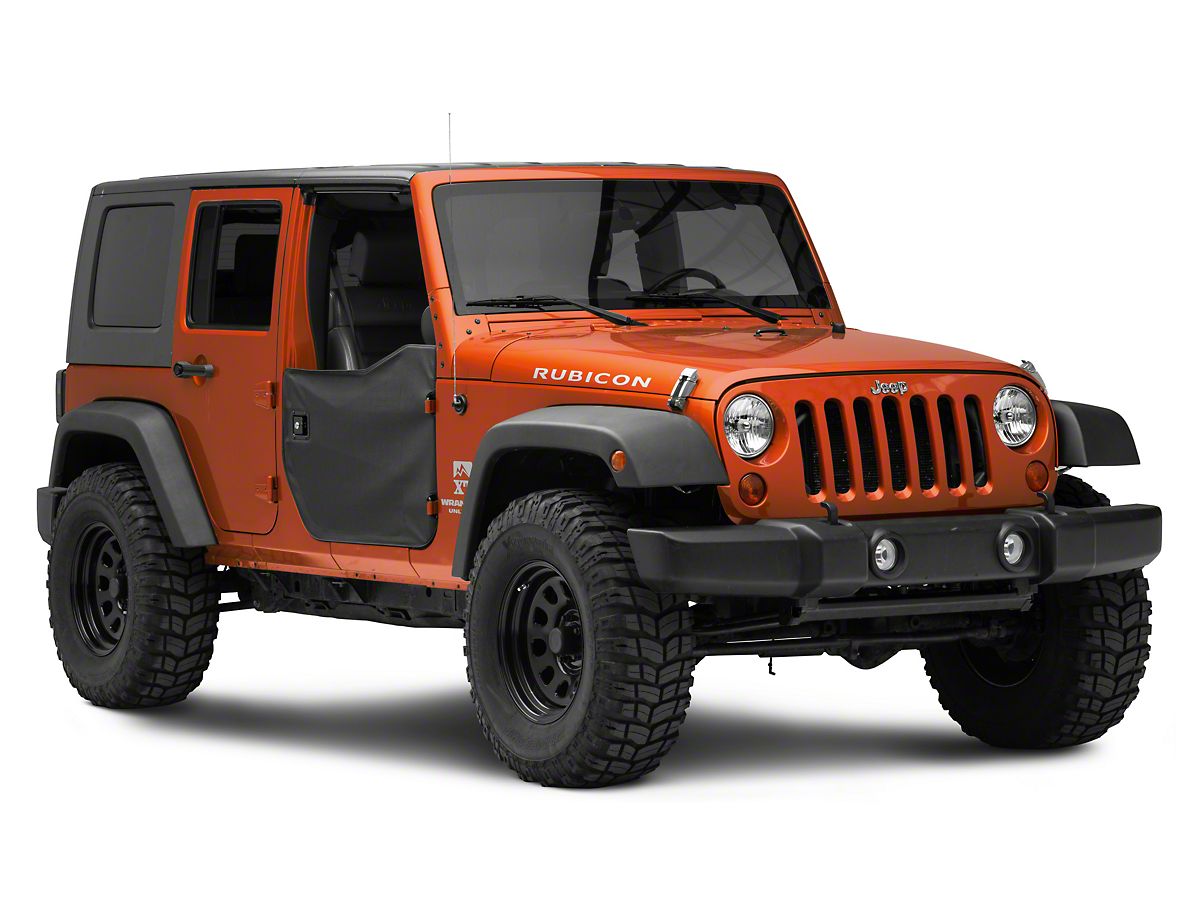Bestop Jeep Wrangler Front Half Doors Black Diamond 53040 35 07