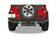 Bestop HighRock 4x4 Rear Bumper with Receiver Hitch; Matte Black (07-18 Jeep Wrangler JK)