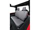 Bestop Rear Seat Cover; Charcoal (07-18 Jeep Wrangler JK)
