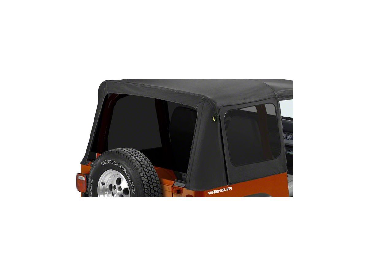 Bestop Jeep Wrangler Tinted Replacement Window Set for Replace-A-Top  58120-15 (88-95 Jeep Wrangler YJ)