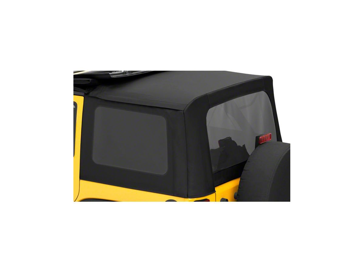 Bestop Jeep Wrangler Tinted Replacement Window Kit for Sailcloth Replace-A-Top  58130-35 (07-10 Jeep Wrangler JK 4-Door) - Free Shipping