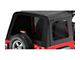 Bestop Tinted Replacement Window Kit for Sunrider; Black Diamond (97-06 Jeep Wrangler TJ, Excluding Unlimited)