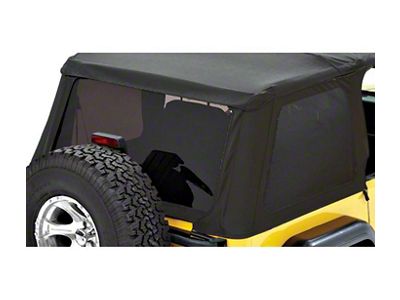 Bestop Tinted Replacement Window Kit for Trektop NX; Black Diamond (97-06 Jeep Wrangler TJ, Excluding Unlimited)