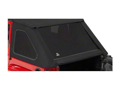 Bestop Tinted Replacement Window Kit for Trektop NX; Black Twill (07-18 Jeep Wrangler JK 4-Door)