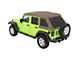 Bestop Trektop NX Glide Soft Top; Beige Twill (07-18 Jeep Wrangler JK 4-Door)