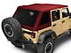 Bestop Trektop NX Glide Soft Top; Red Twill (07-18 Jeep Wrangler JK 4-Door)