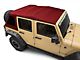 Bestop Trektop NX Glide Soft Top; Red Twill (07-18 Jeep Wrangler JK 4-Door)