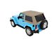 Bestop Trektop NX Soft Top; Beige Twill (07-18 Jeep Wrangler JK 2-Door)