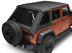 Bestop Trektop NX Soft Top; Black Diamond (07-18 Jeep Wrangler JK 4-Door)