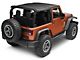 Bestop Trektop NX Soft Top; Black Twill (07-18 Jeep Wrangler JK 2-Door)